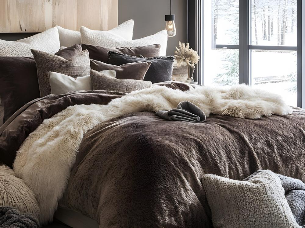 مفارش شتوية سميكة