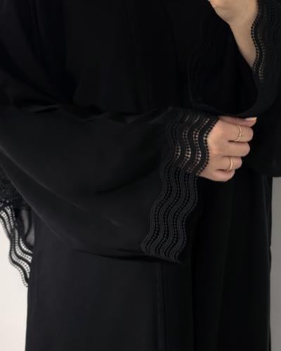 عباية كلفة دانتيل