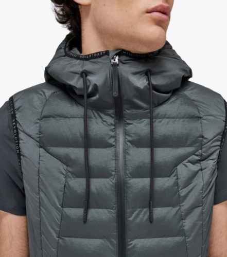 トップス TROOPER PUFF VEST NYLON TAFFETA STRETCH 80s 'topher' Green Quilted Nylon Down Puffer Vest / Large - Etsy