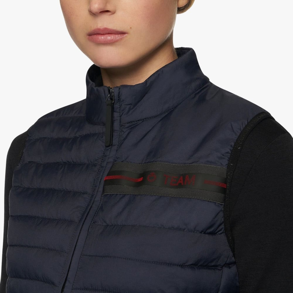 CT Team Red Stripe Quilted Vest
