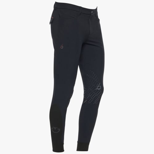 CT Team Red Stripe Breeches Navy