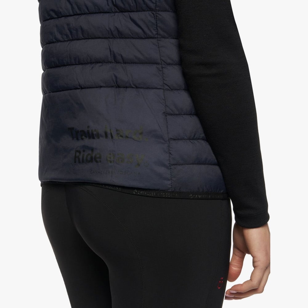 CT Team Red Stripe Quilted Vest