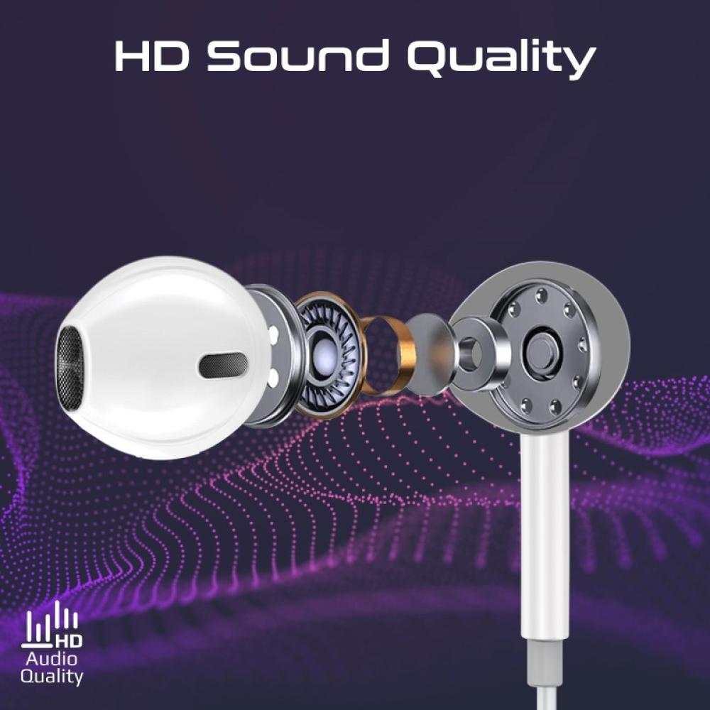 برروميت - سماعة اذن سلكية معتمدة من ابل ( احادية ) - متعددة الالوان