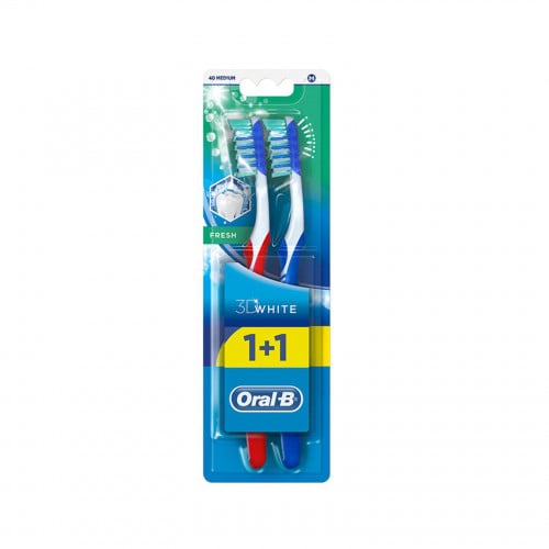 Oral-B 3D White Toothbrush متجر صيدلية غيداء الطبية