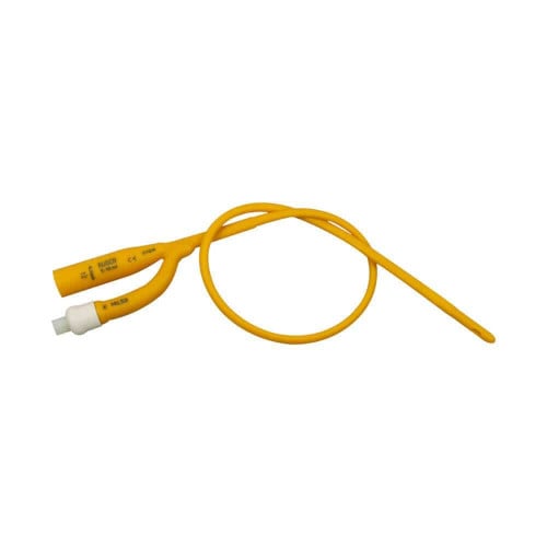 قسطرة فولي فتحتين سامبو latex foley catheter