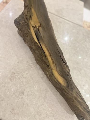 خشب خام من خشب التيك ١٠٢ سم