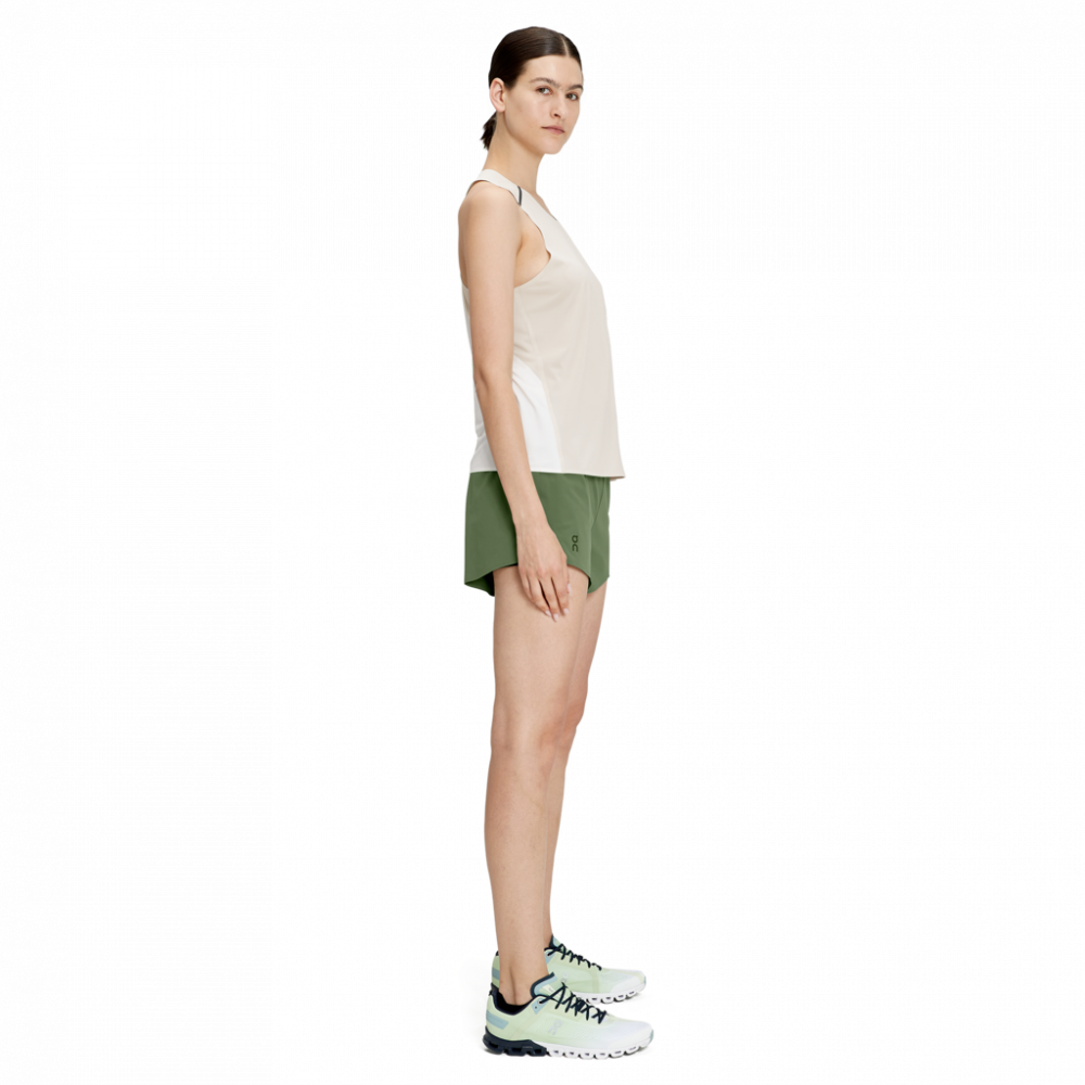 On Running Tank-T Women Pearl/Undyed-White - FAASporta