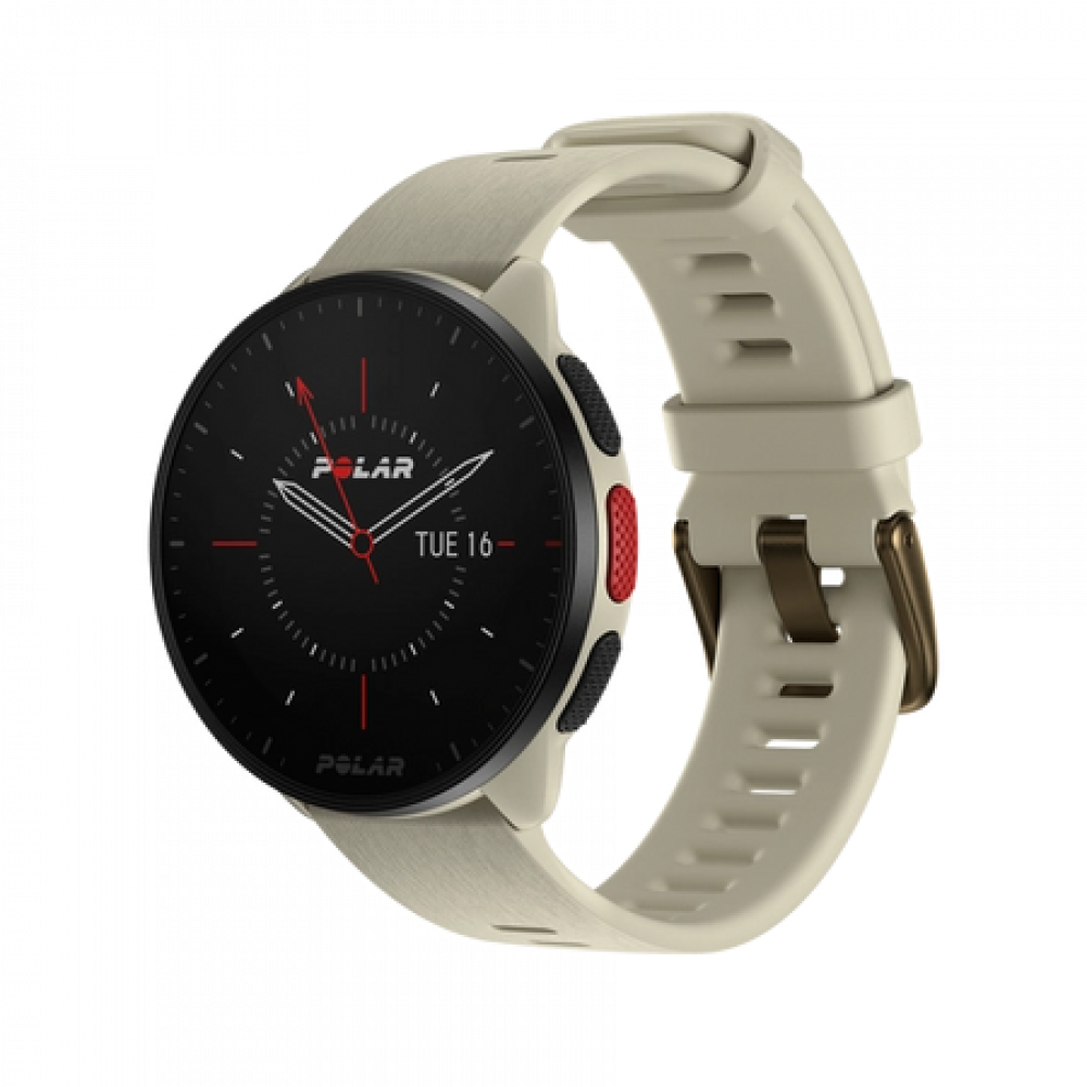 Polar - Pacer Fitness Watch Cloud White