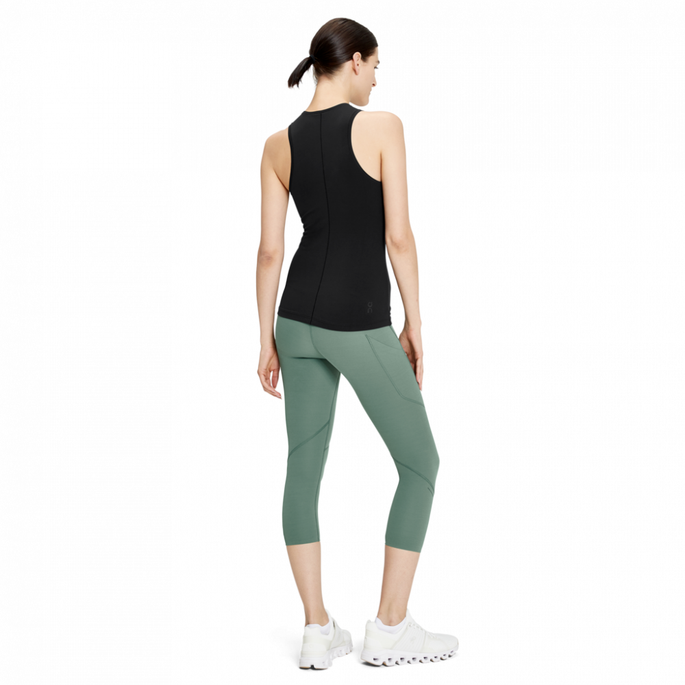 ON RUNNING MOVEMENT TANK V2 WOMEN BLACK - FAASporta