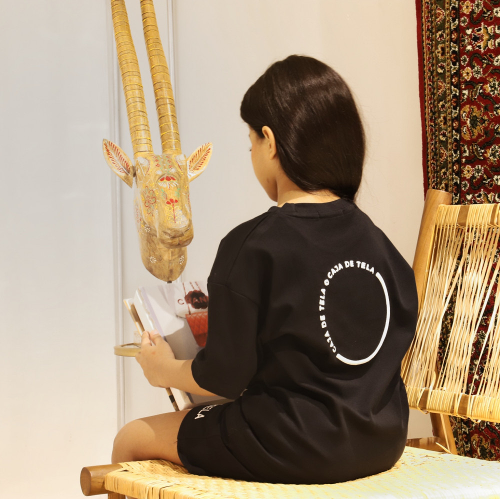 طقم أطفال CIRCLE CDT - COTTON UNISEX OVERSIZE