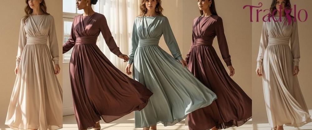 فساتين تخفي عيوب البطن