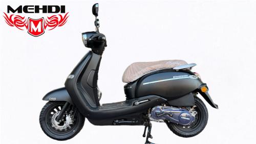دراجة مهدي فيسبا اللون الاسود الكروم - Vespa Mehdi...