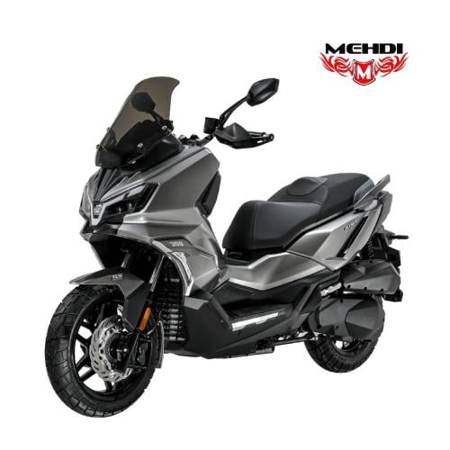 دراجة دباب SYM 300Cc لون رمادي غامق motorcycle