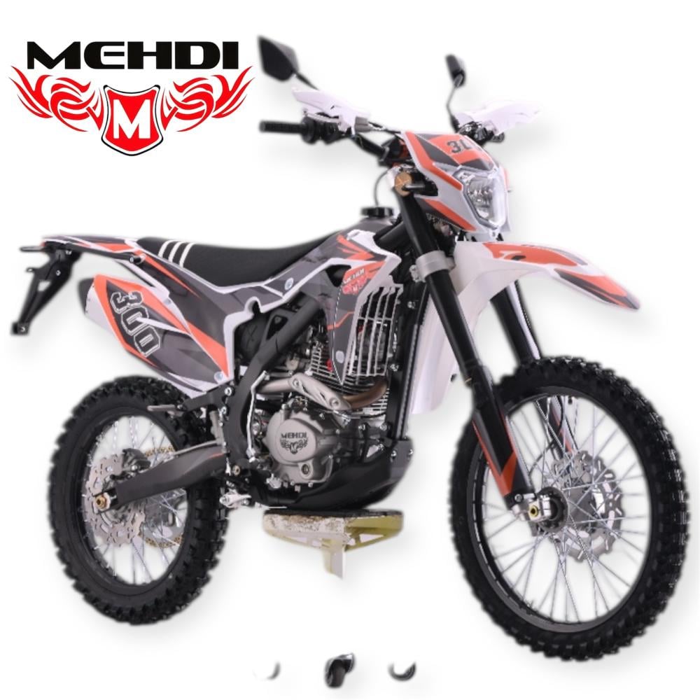 صحرواي(الديار) لون برتقالي  بالأنوار 250Cc مهدي motorcycle