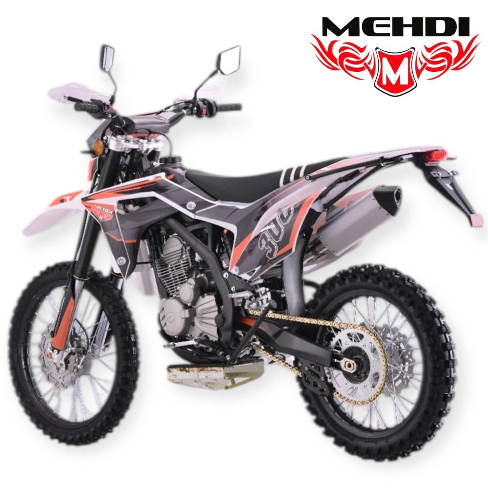 صحرواي(الديار) لون برتقالي  بالأنوار 250Cc مهدي motorcycle
