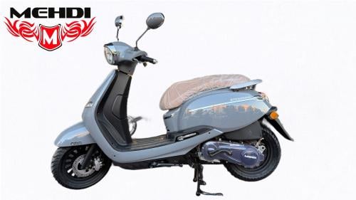 دراجة مهدي فيسبا اللون الاسمنتي - Vespa Mehdi bike