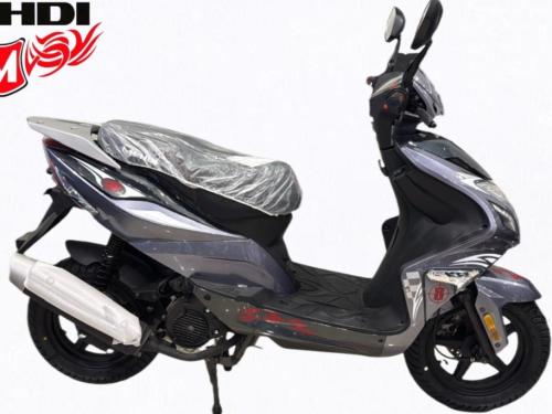 دراجة مهدي ار ايت اللون الرمادي - Mehdi bike R8