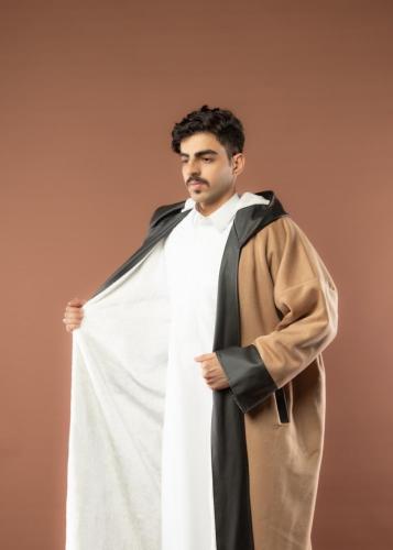 فروه جوخ لون بيج مع فرو داخلي ناعم