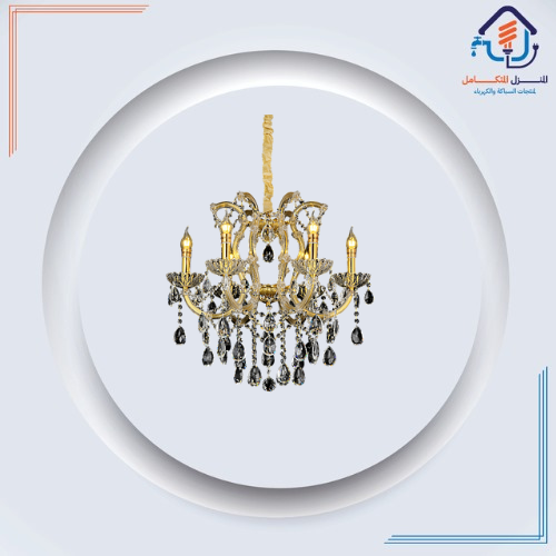 نجف شمعدان 590 قطر 630 E14*6L سم