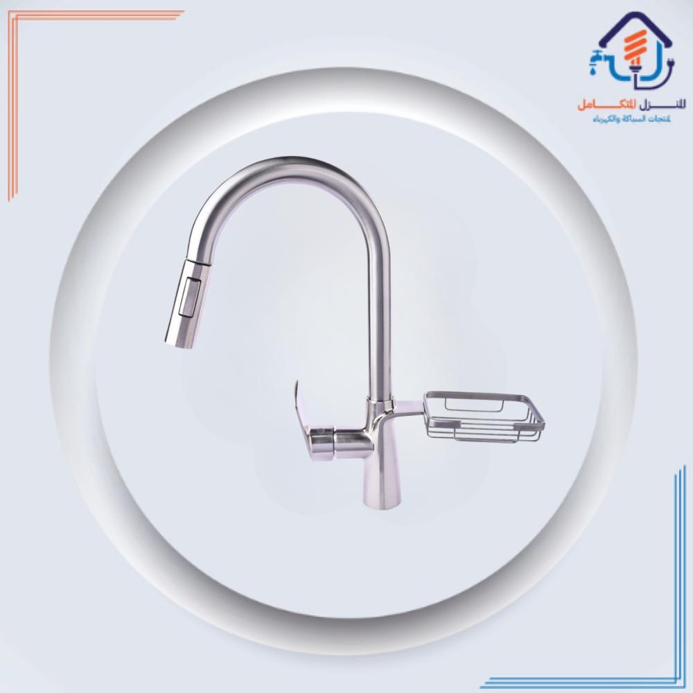 خلاط مطبخ كروم أرضى