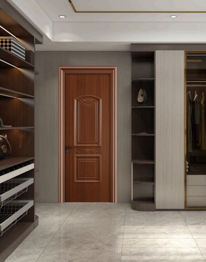 باب  WPC مقاوم للماء والرطوبة  بأناقه وجودة عالية