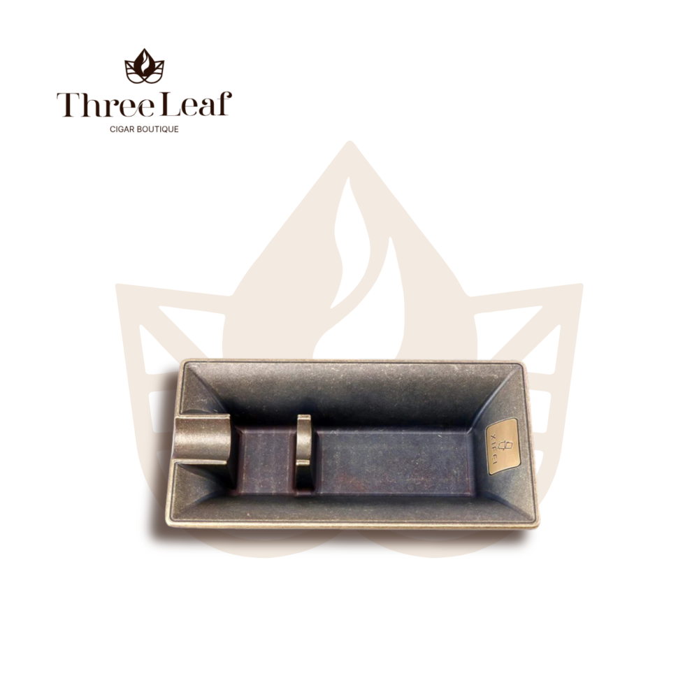 Xifei Ashtray with Single Slot Bronze / طفاية سجائر شايفي بفتحة واحدة برونزية