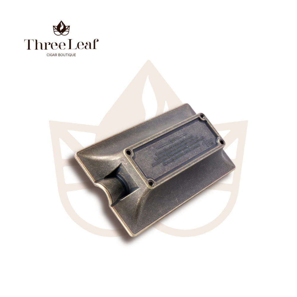 Xifei Ashtray with Single Slot Bronze / طفاية سجائر شايفي بفتحة واحدة برونزية