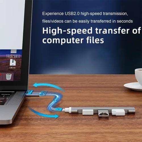 جهاز متعدد المنافذ HUB 4 منافذ USB 3.0 2.0