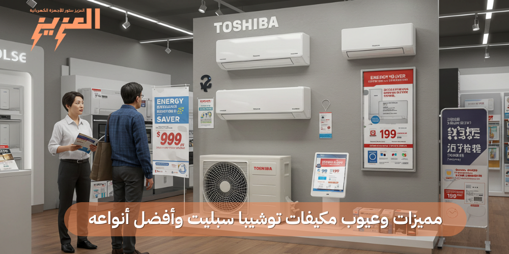 مميزات وعيوب مكيفات توشيبا سبليت وأفضل أنواعه