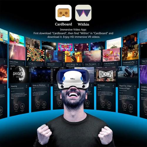 VR Shinecon نظارات الواقع الافتراضي ثلاثية الأبعاد...