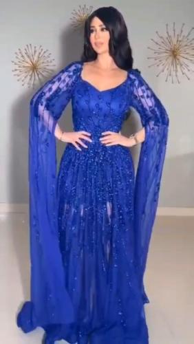 فستان سهره ازرق
