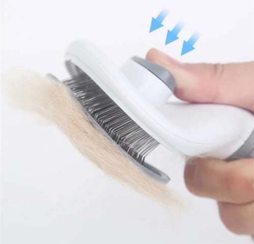 Anti-build up pet brush