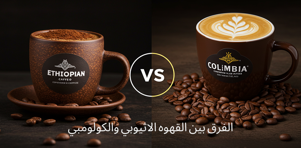 اكتشف الفرق بين القهوه الاثيوبي والكولومبي