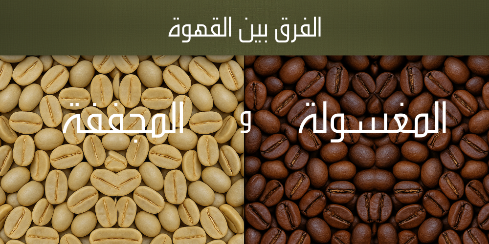الفرق بين القهوة المغسولة والمجففة-محمصة هاون