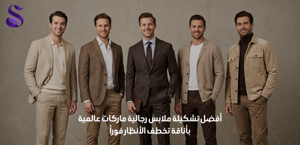 ملابس رجالية ماركات عالمية