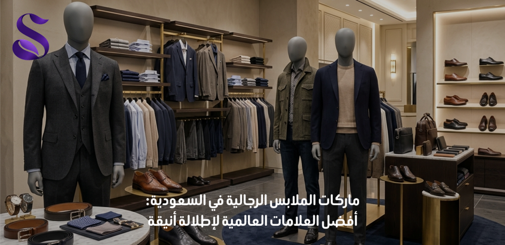 ماركات الملابس الرجالية في السعودية