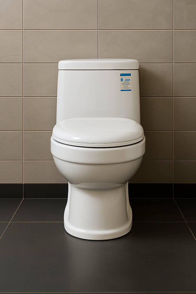 كرسي حمام يورسلاين ابيض