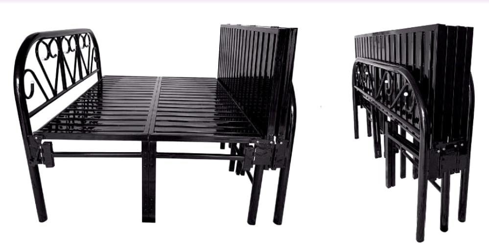 سرير قابل للطي حديد