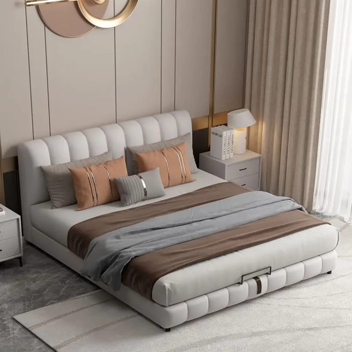 سرير بوكس ديكور جودة عالية 200*180