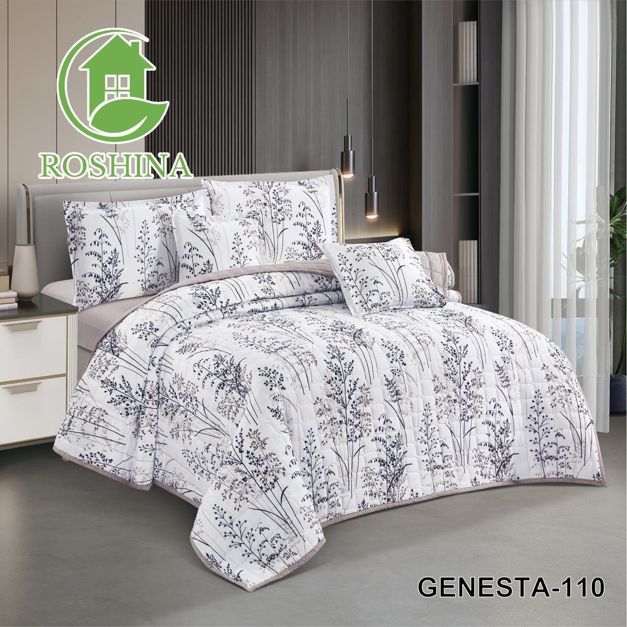 طقم لحاف روشينا نفرين 6 قطع مميزه