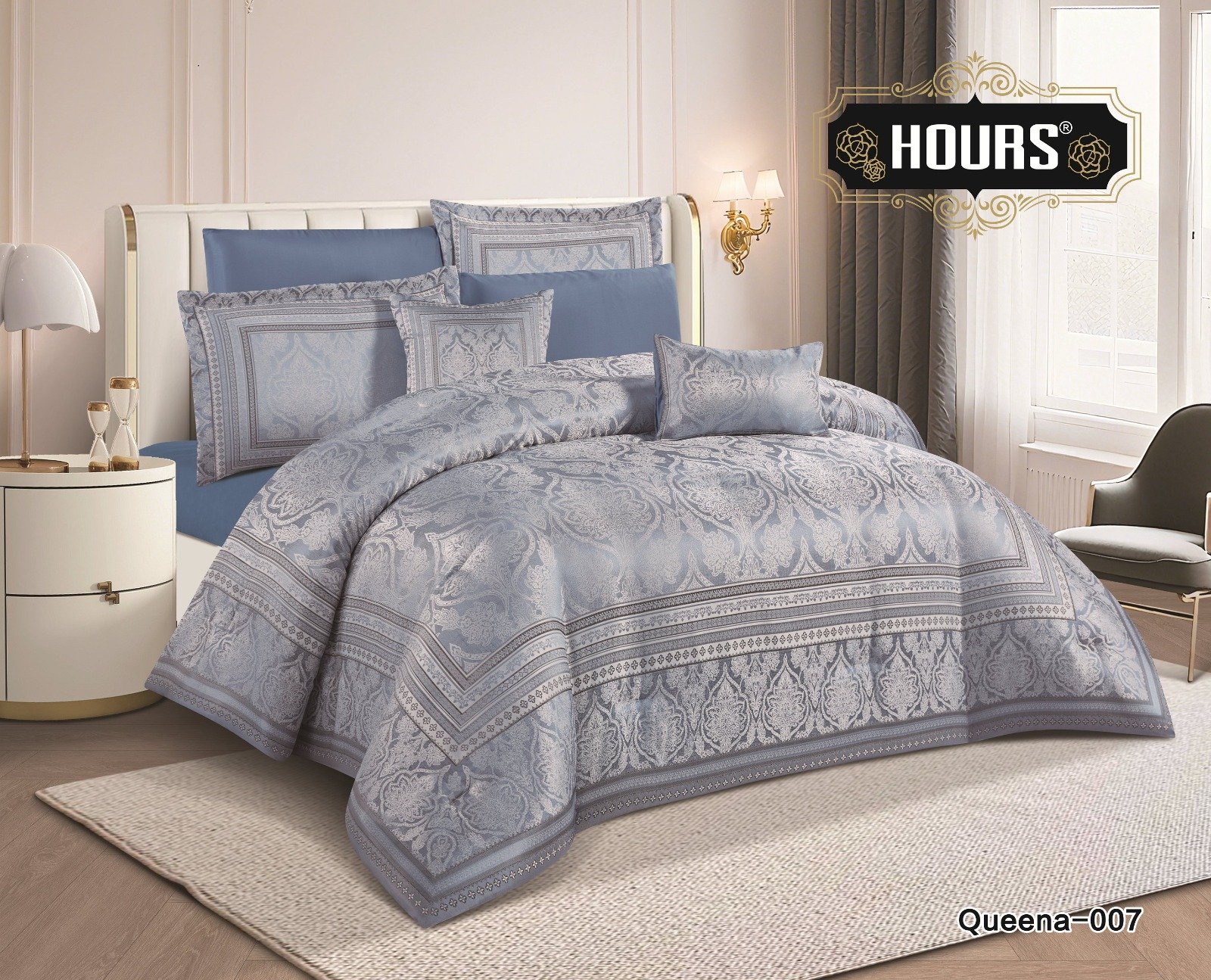 لحاف قطن 100% نفرين بجودة عالية