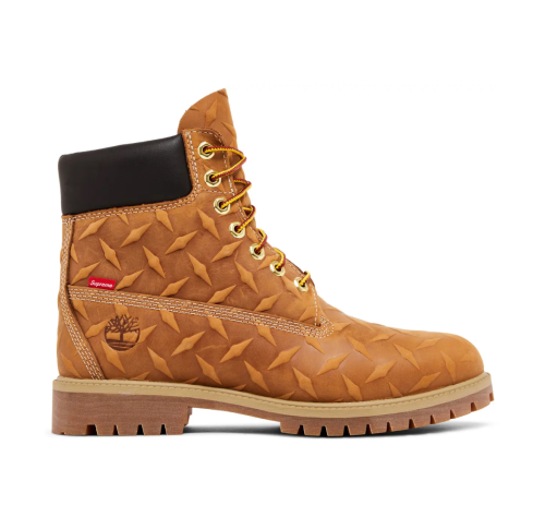 Supreme x Timberland 6 Inch Premium Waterproof Boot Big Logo