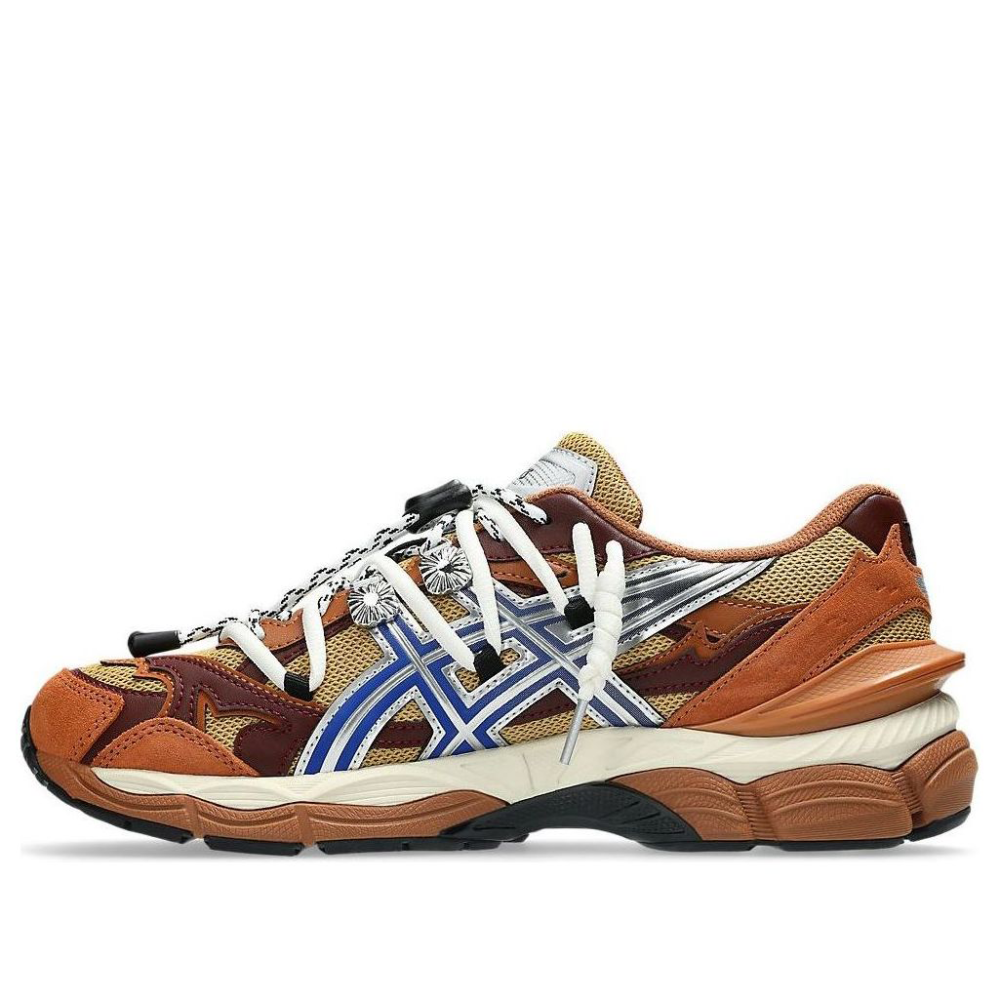 ASICS x TOGA Gel-Cumulus 16 TG Brown Blue Pure Silver - SAINT