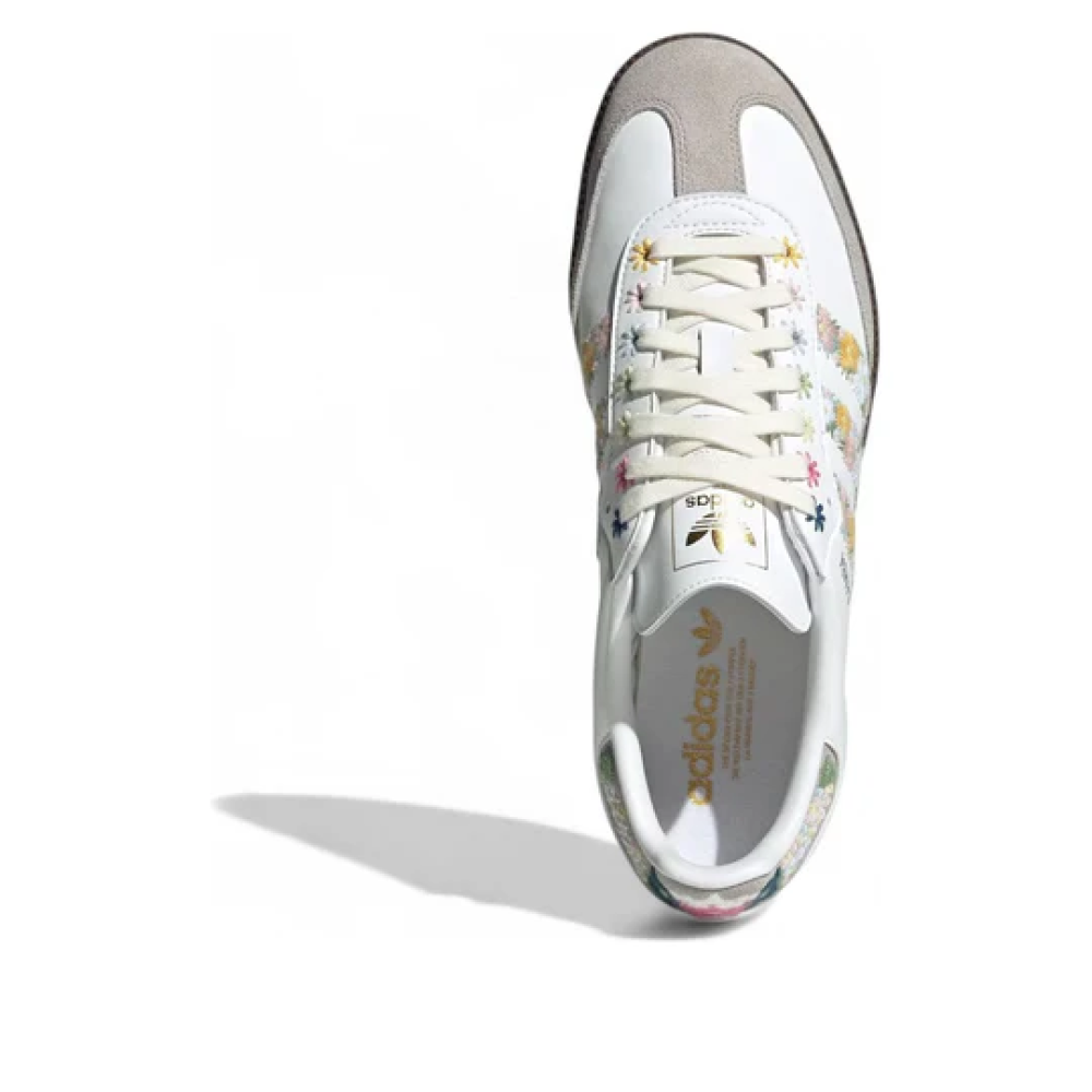 adidas Samba OG Satin 'Floral Cloud White Clear Granite'