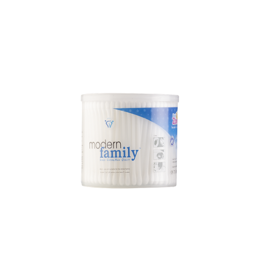 قطن أذان 300 عود Baby Zone بلاستيك Family