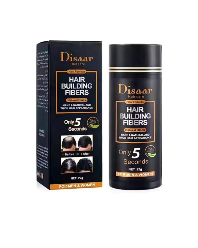 بودرة الياف بناء الشعر اسود من ديسار - 22 جم