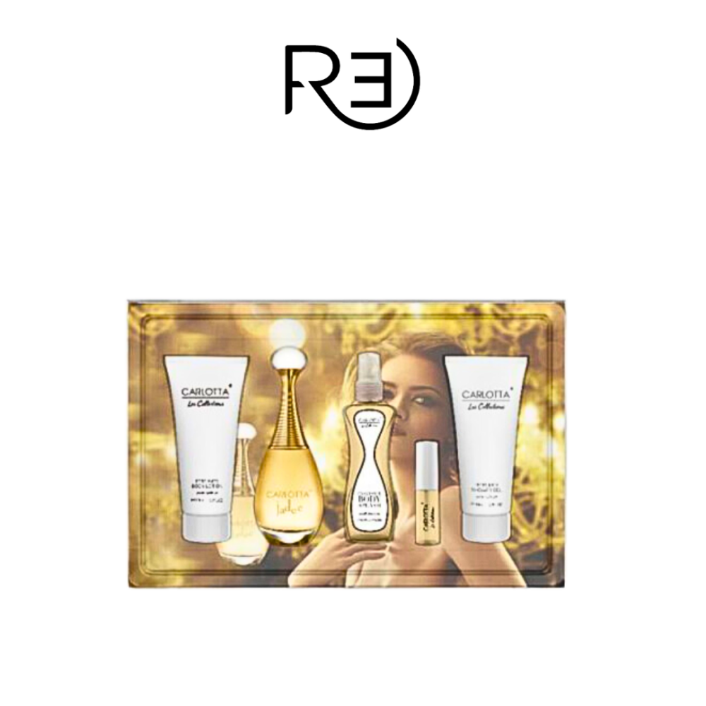 Jade Perfume Set - Floral Eau de Parfum Body Lotion Kit