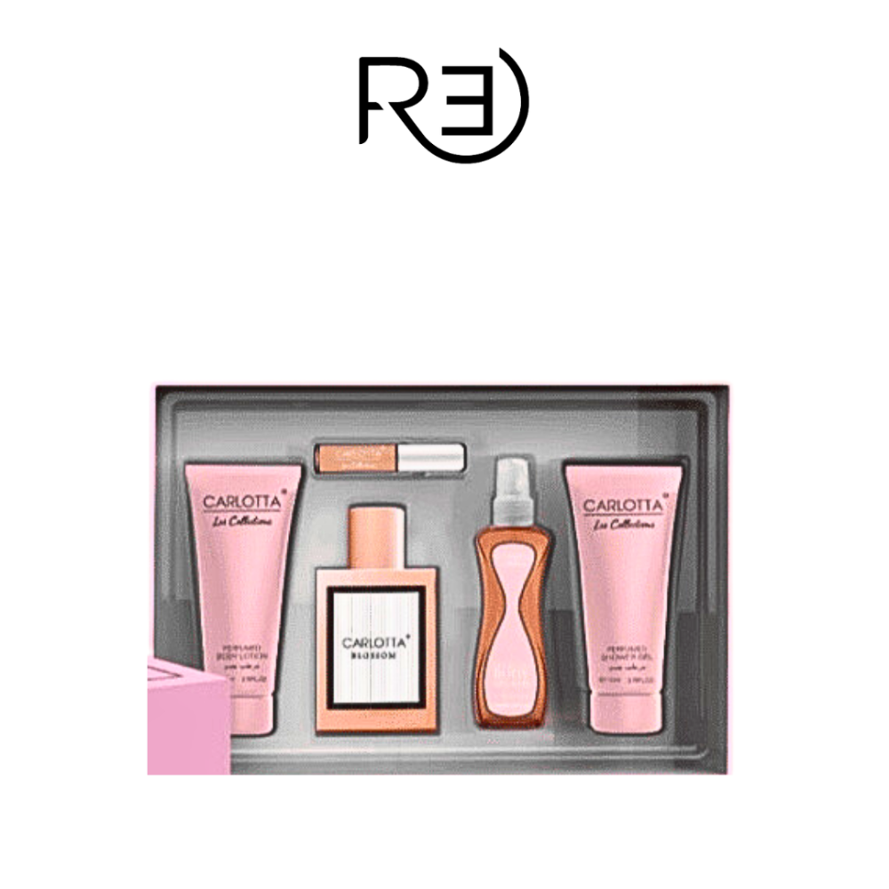 Perfume Gift Set Carlotta Perfume Les Collection Nasimi Red