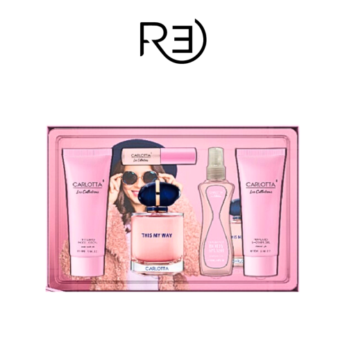 Jade Perfume Set - Floral Eau de Parfum Body Lotion Kit