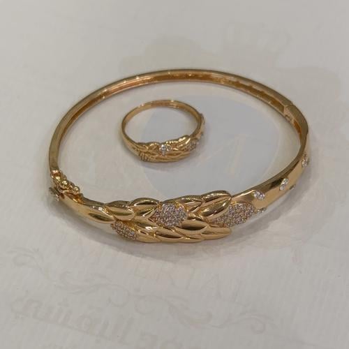 سوارة وخاتم البقشي عيار 21